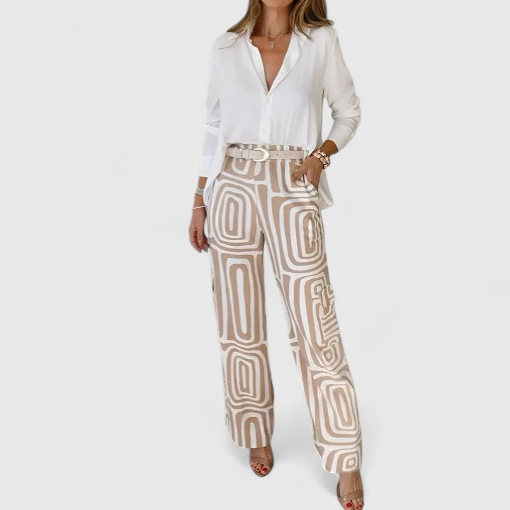 Kira | Conjunto elegante de dos piezas