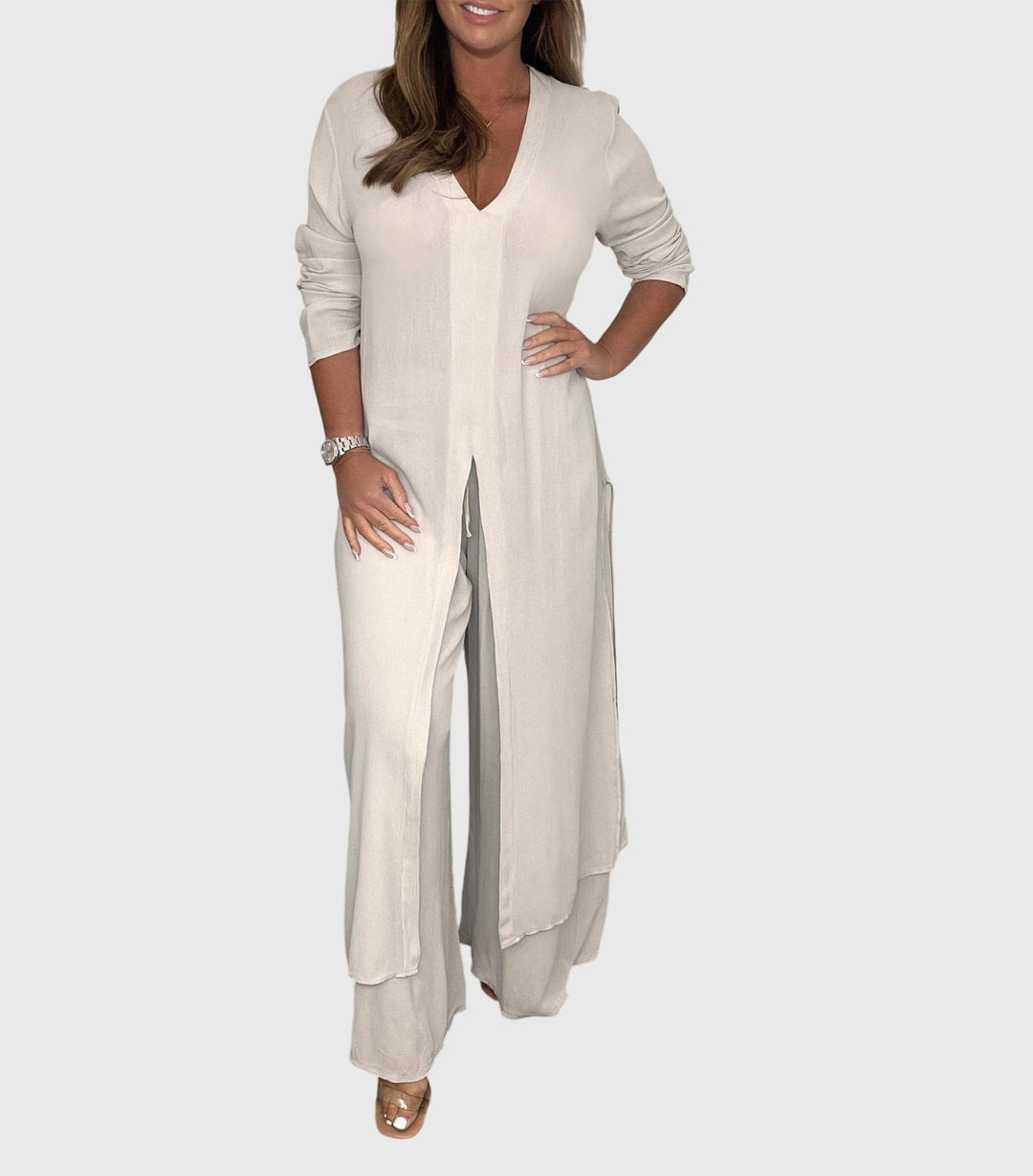 Olivia | Conjunto elegante de dos piezas