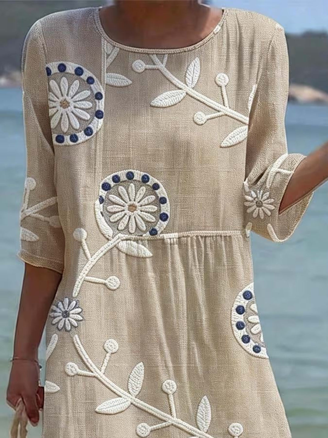Charlotte | Vestido casual de manga media