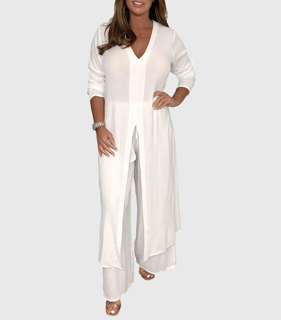 Olivia | Conjunto elegante de dos piezas