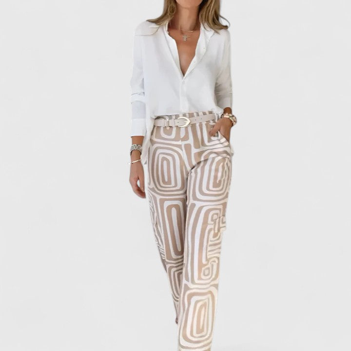 Kira | Conjunto elegante de dos piezas