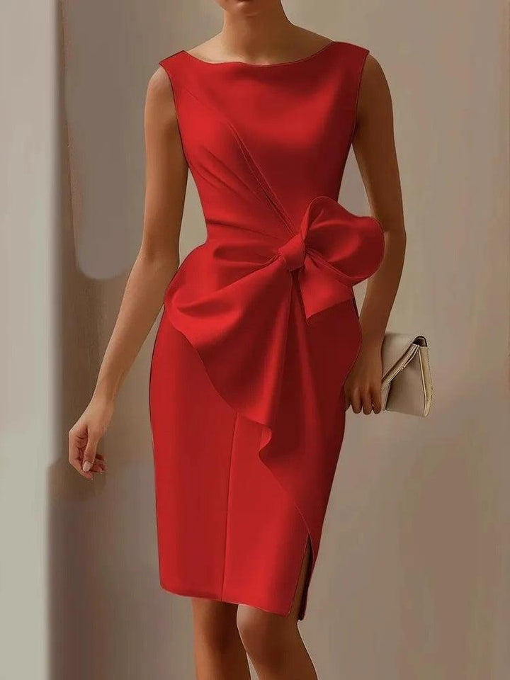 Patricia | Vestido nuevo con lazo estilo holiday