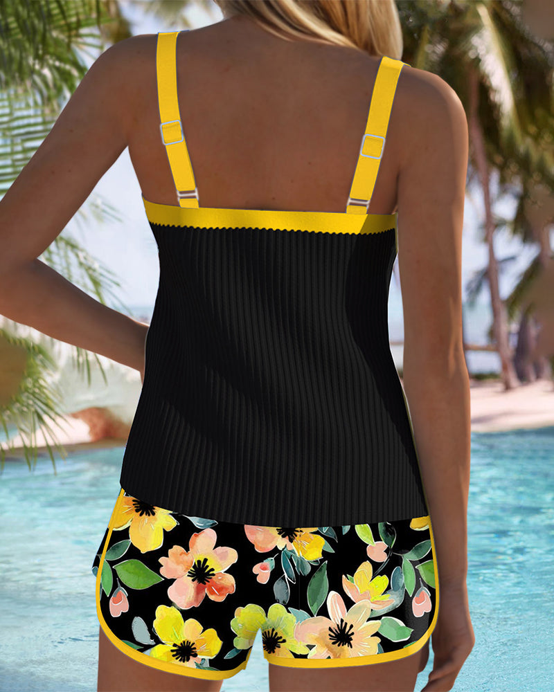 Lana | Conjunto de tankini de dos piezas elegante