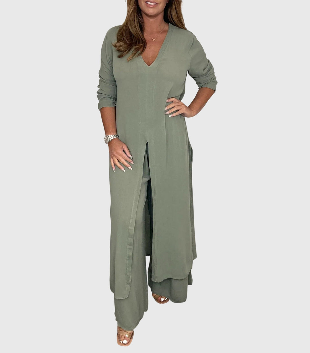 Olivia | Conjunto elegante de dos piezas