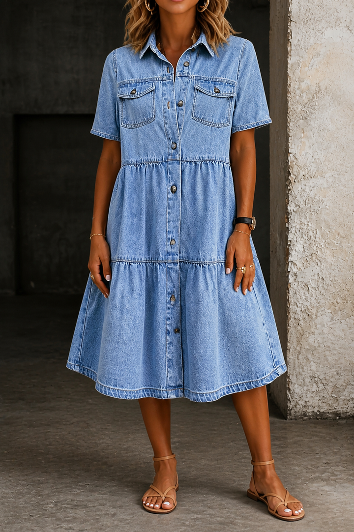 Sofía | Vestido vaquero casual elegante