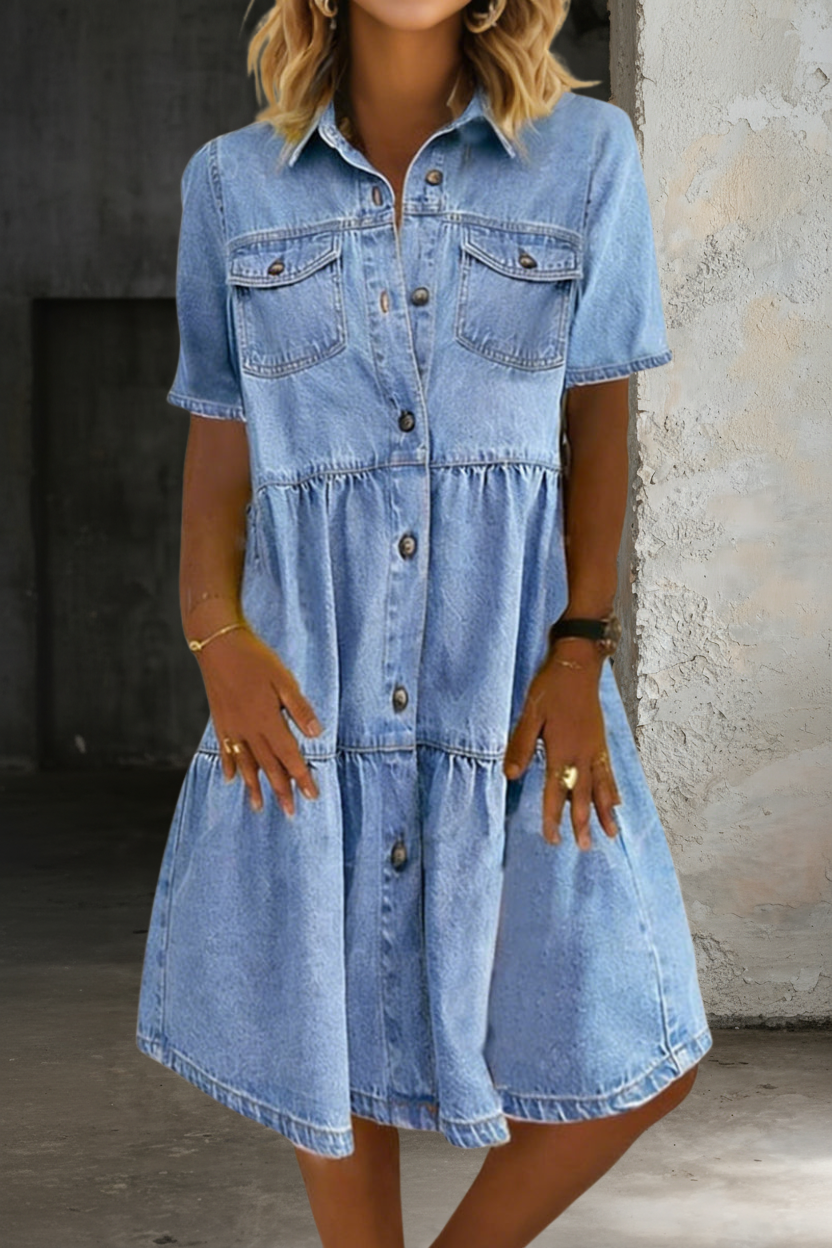 Sofía | Vestido vaquero casual elegante