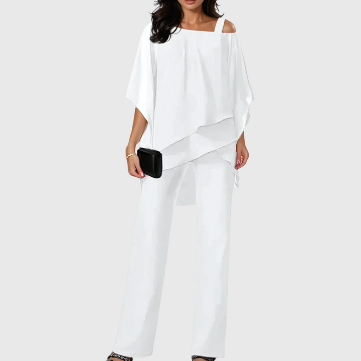 Gabrielle | Conjunto de dos piezas con diseño en capas