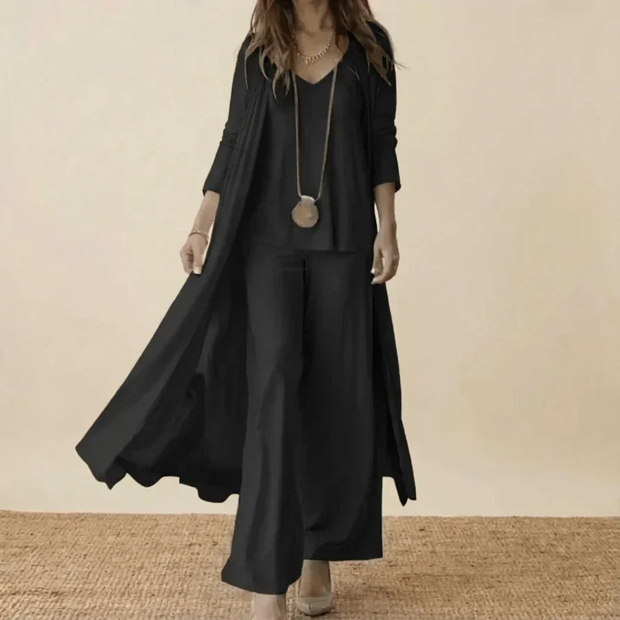 Raquel | Conjunto elegante de tres piezas