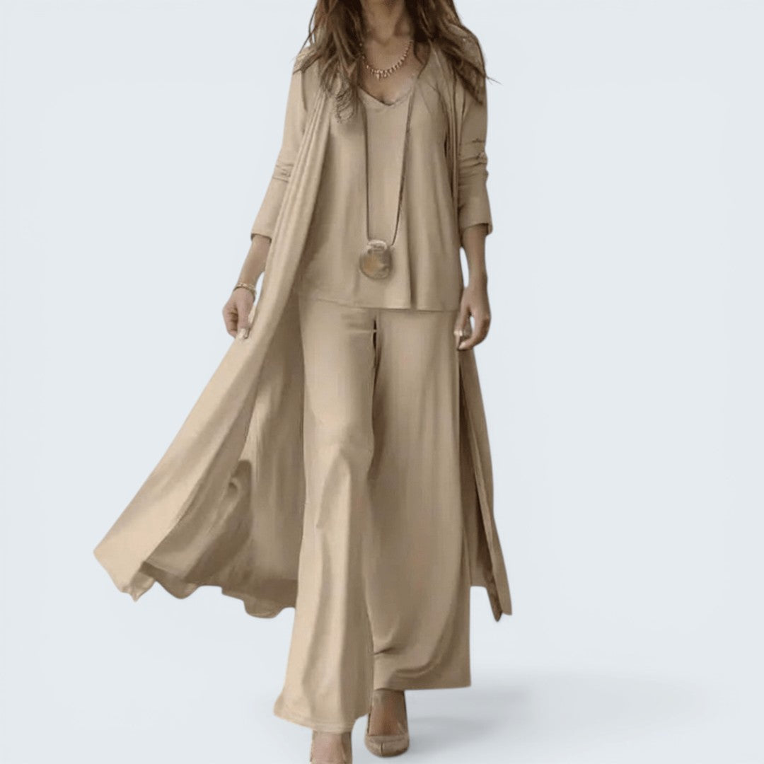Barbara | Conjunto elegante de tres piezas