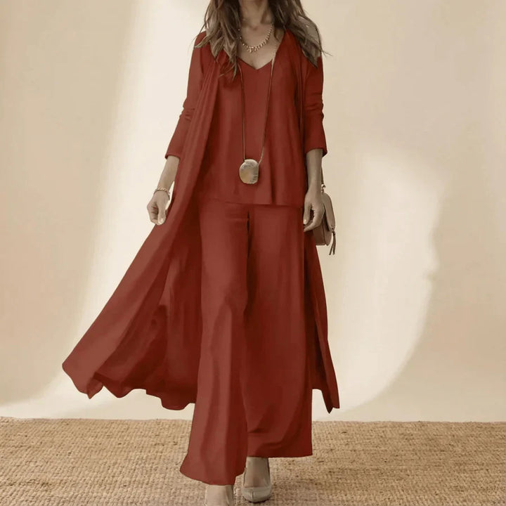Raquel | Conjunto elegante de tres piezas