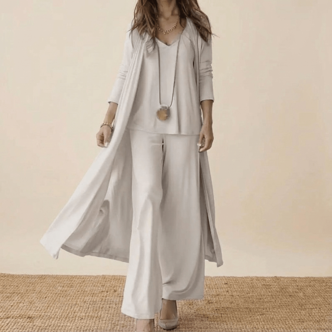 Barbara | Conjunto elegante de tres piezas