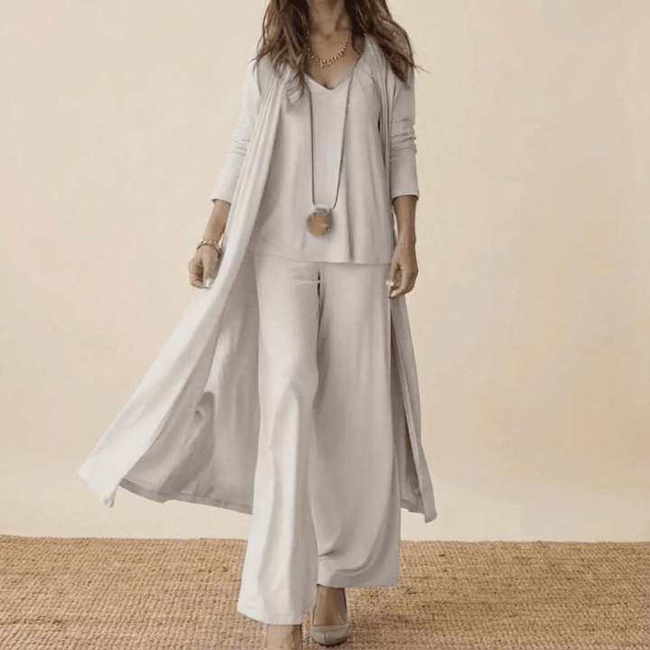 Barbara | Conjunto elegante de tres piezas