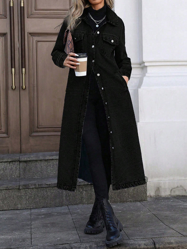 Maya | Chaqueta vaquera larga con estilo